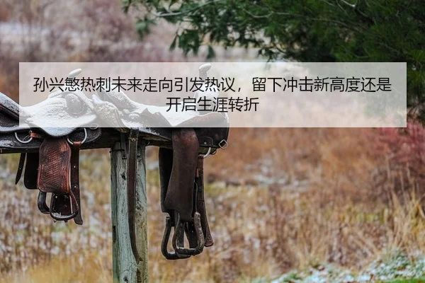孙兴慜热刺未来走向引发热议，留下冲击新高度还是开启生涯转折